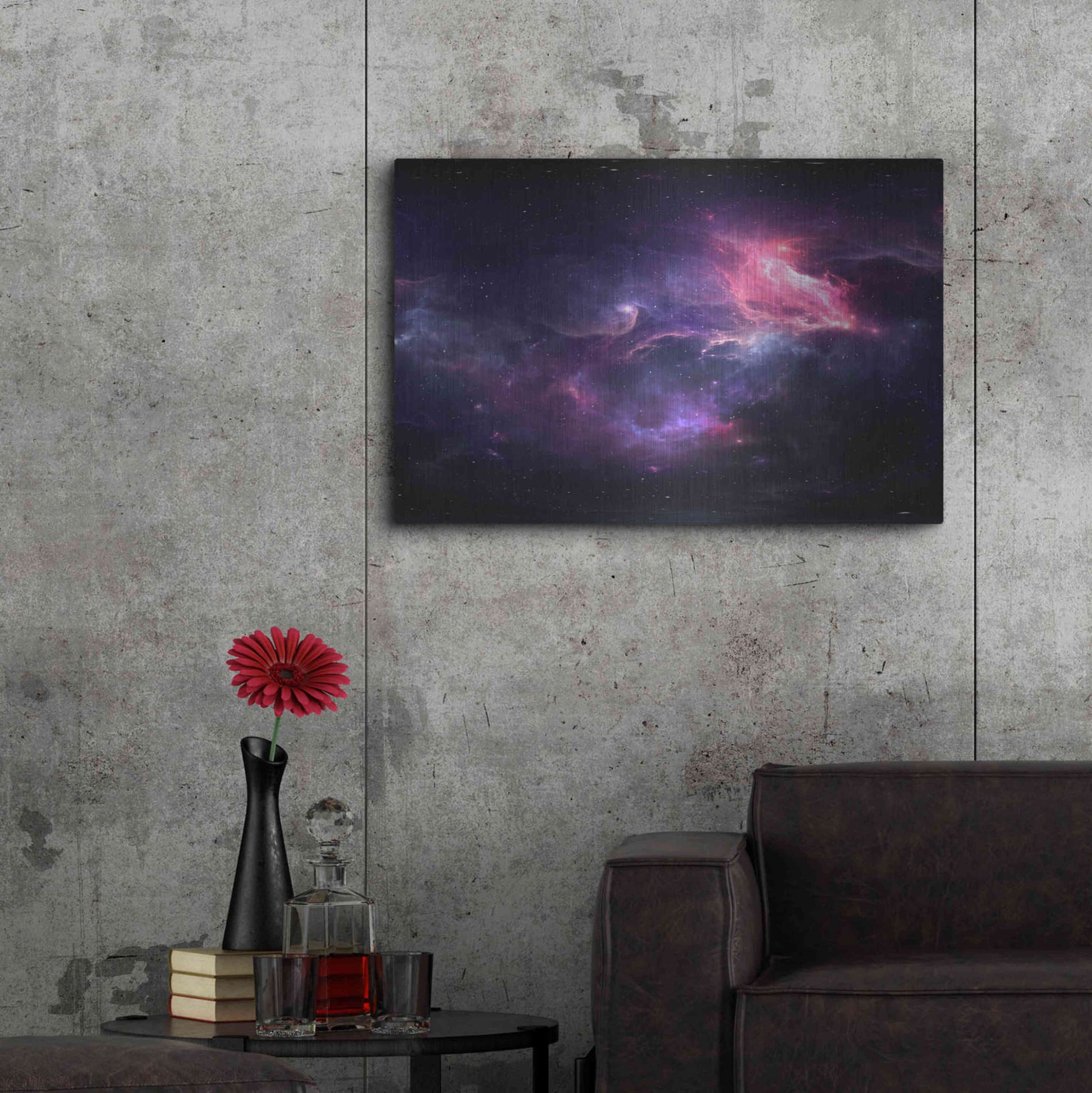 Luxe Metal Art 'Sublime Space Crop' by Luxe Portfolio, Metal Wall Art,36x24