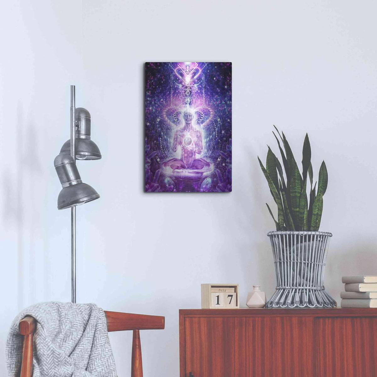 'Balanced Self' by Cameron Gray – Metal Wall Art, 16x24 room view