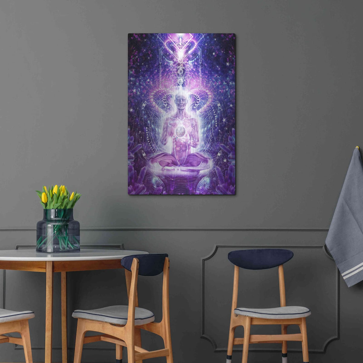 'Balanced Self' by Cameron Gray – Metal Wall Art, 24x36 room view