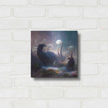 Luxe Metal Art 'Dreamscapes 2' by Cameron Gray, Metal Wall Art,12x12