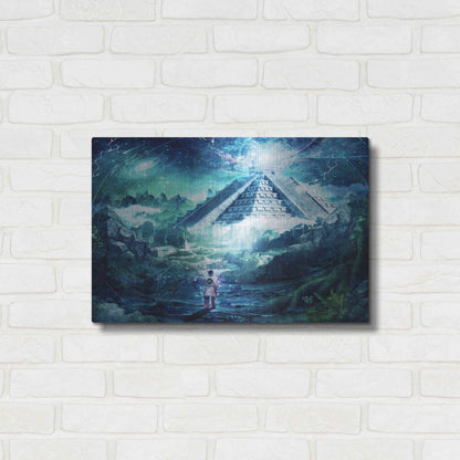 Luxe Metal Art 'Journey Through A Dream' by Cameron Gray, Metal Wall Art,24x16