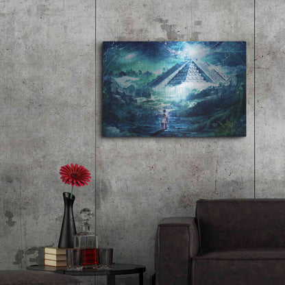 Luxe Metal Art 'Journey Through A Dream' by Cameron Gray, Metal Wall Art,36x24