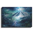 Luxe Metal Art 'Journey Through A Dream' by Cameron Gray, Metal Wall Art