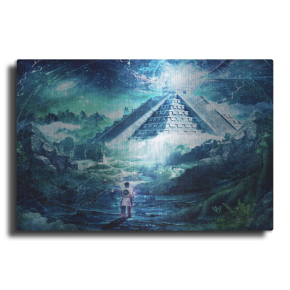 Luxe Metal Art 'Journey Through A Dream' by Cameron Gray, Metal Wall Art