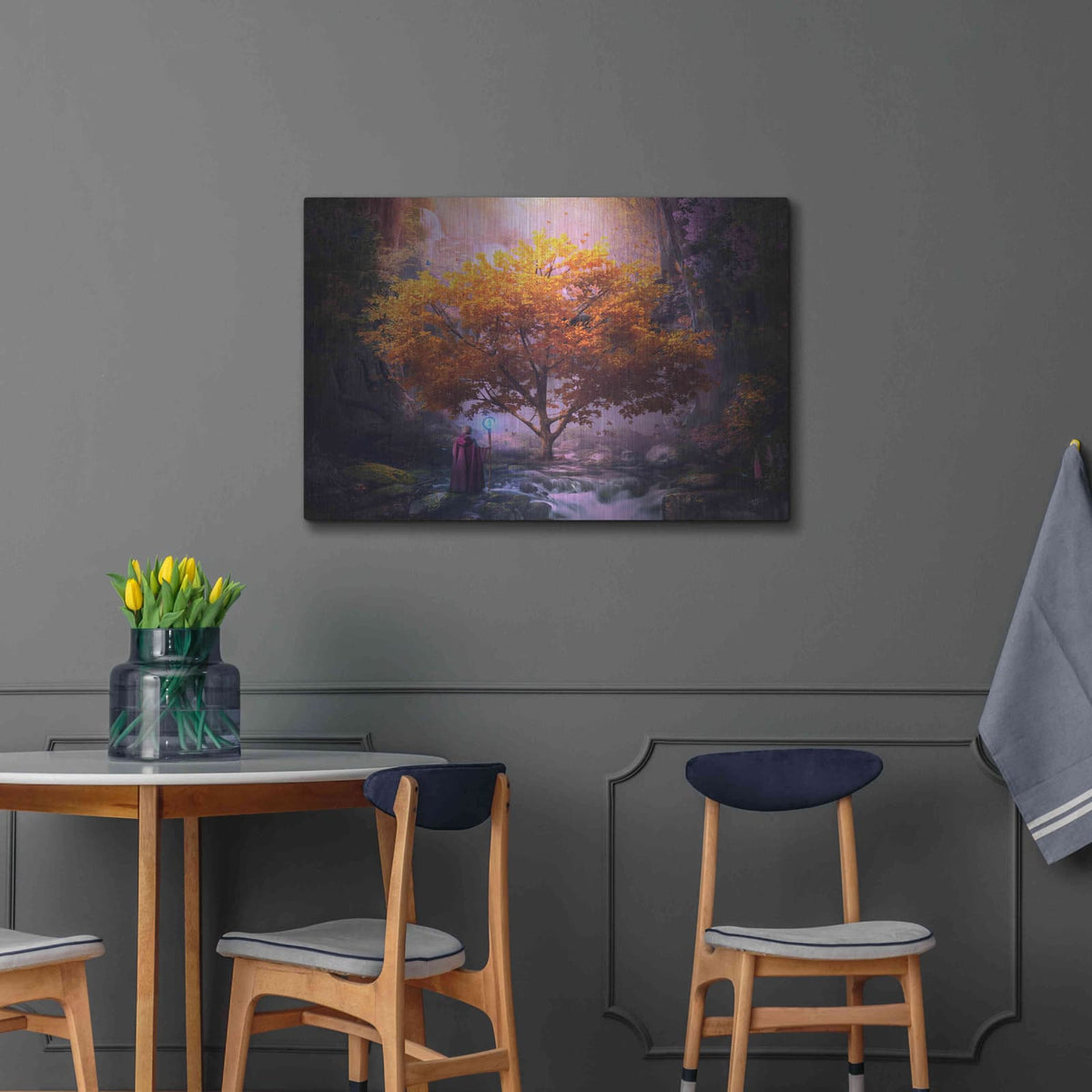 'Woodland Realm' by Cameron Gray – Metal Wall Art, 36x24 room view