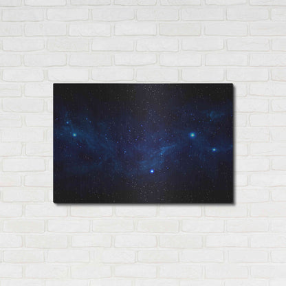 Luxe Metal Art 'Ultramarine Space' by Luxe Portfolio, Metal Wall Art,36x24