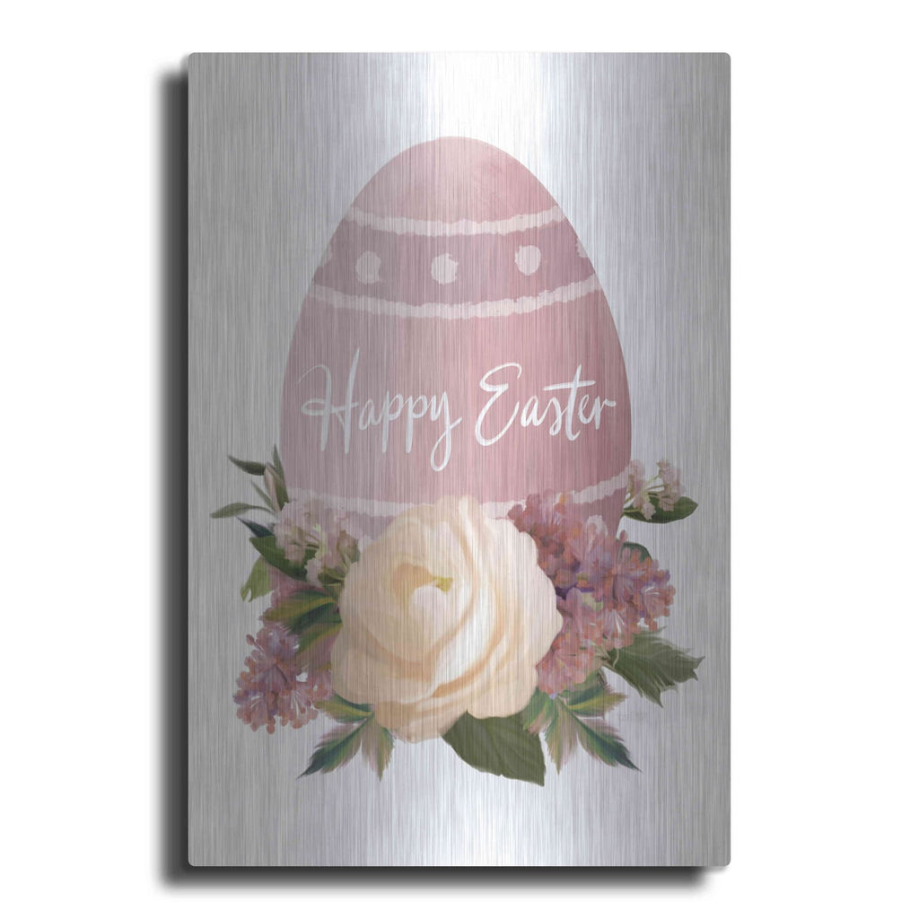 'Happy Easter' by House Fenway – Metal Wall Art
