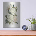 'Heirloom Hydrangea' by House Fenway – Metal Wall Art, 12x16 room view