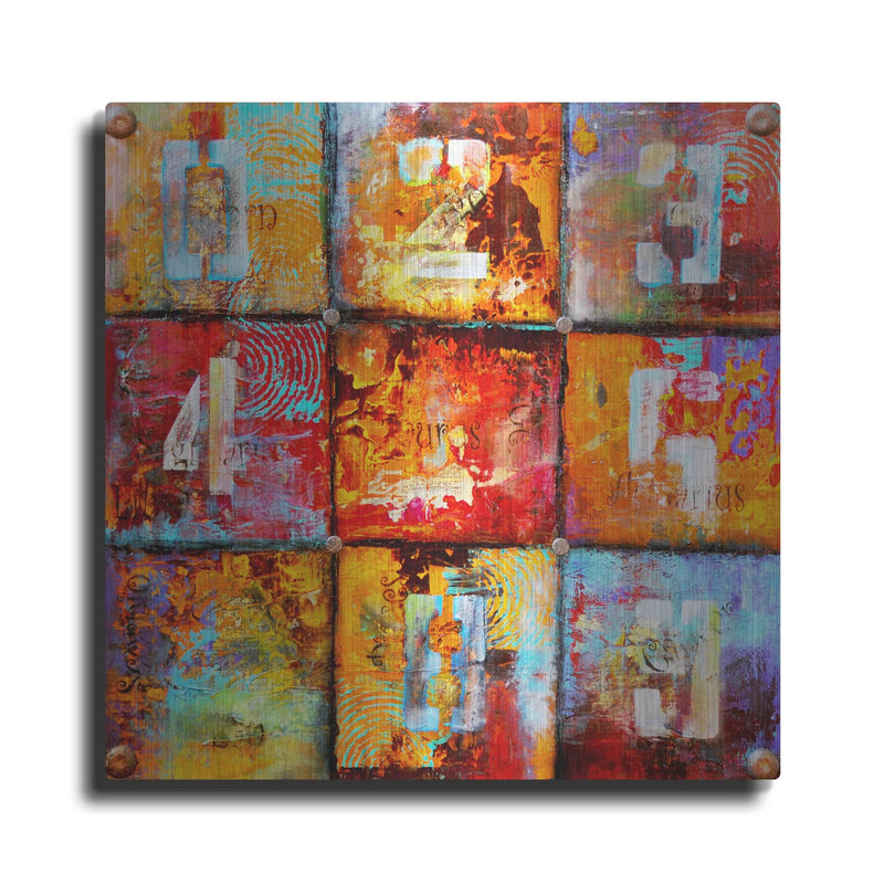 'The Ninth Block' by Erin Ashley – Metal Wall Art