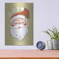'Vintage Santa' by House Fenway – Metal Wall Art, 12x16 room view