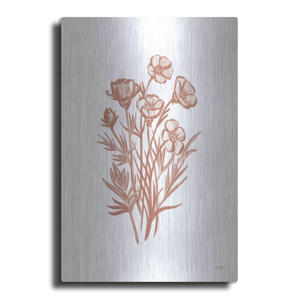 'Wildflowers II' by House Fenway – Metal Wall Art