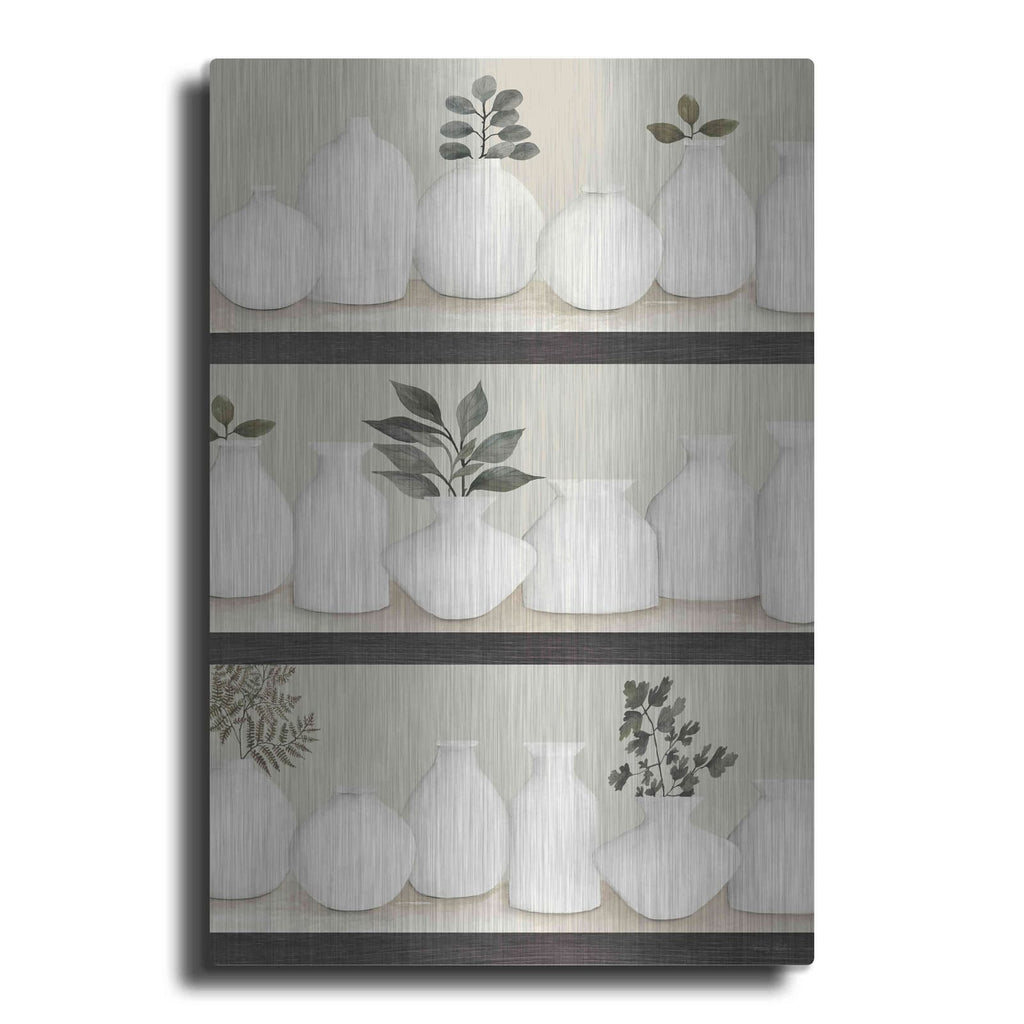 'Bookshelf Collectibles' by Cindy Jacobs – Metal Wall Art
