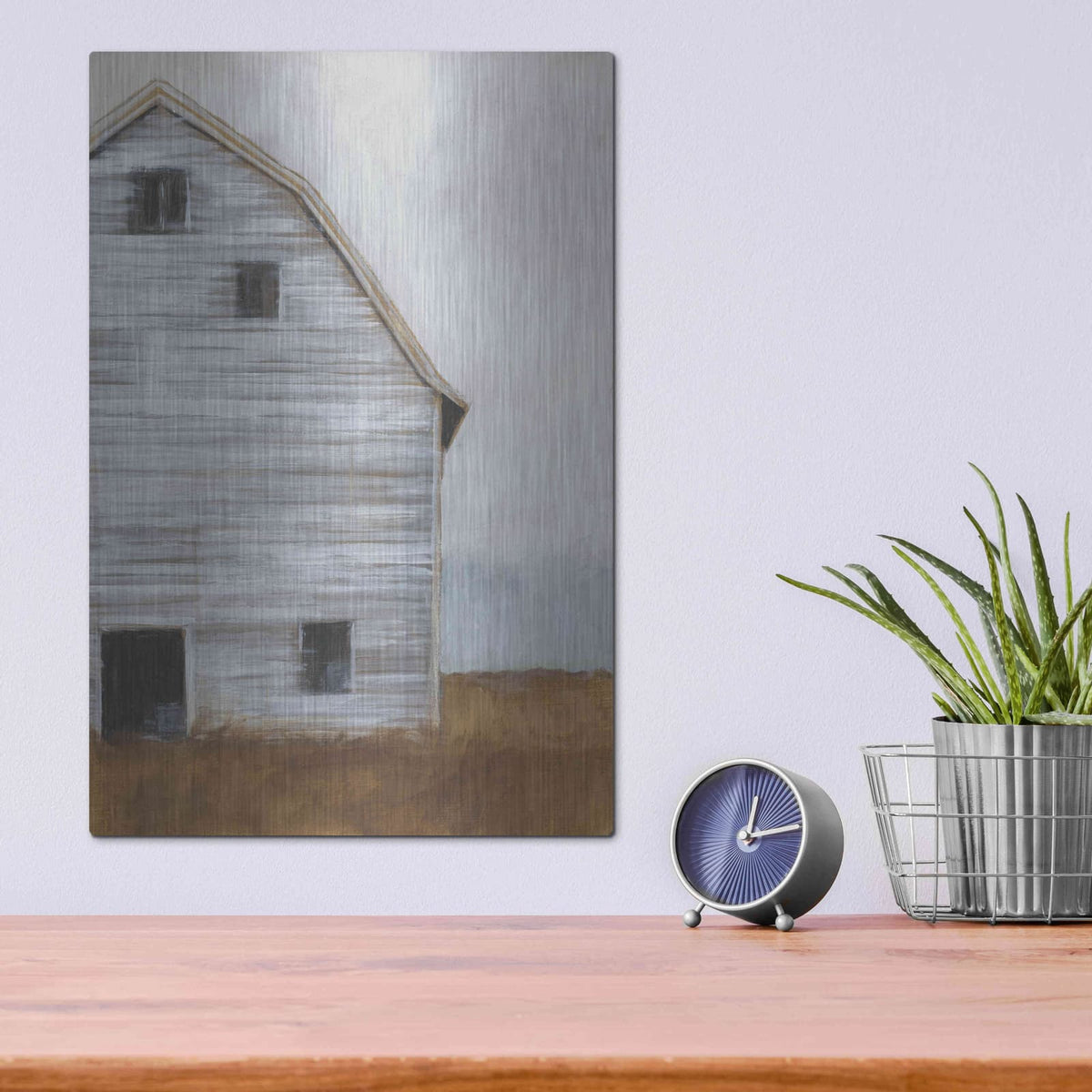 'Abandoned Barn I' by Ethan Harper – Metal Wall Art, 12x16 room view