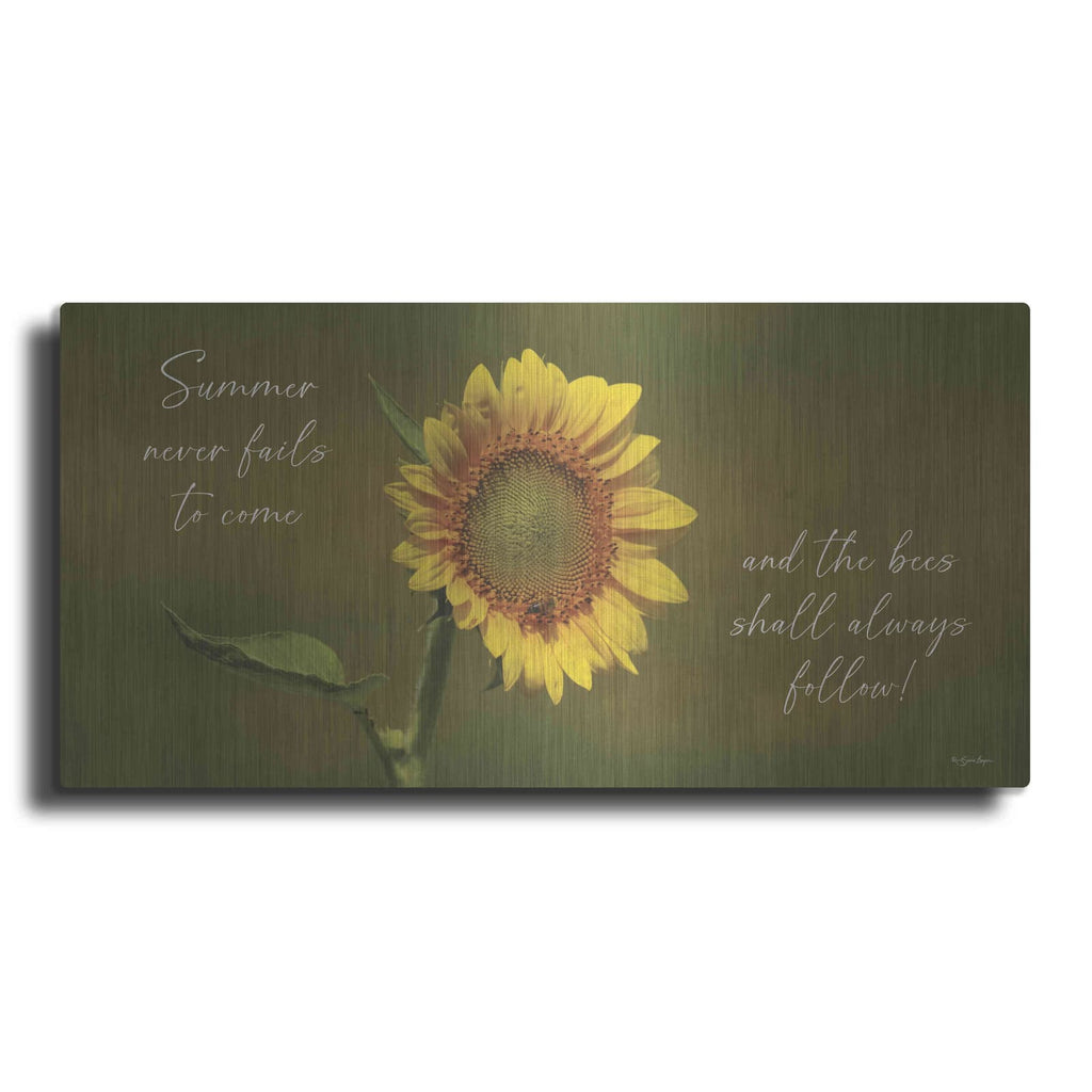 'Summer Never Fails To Come' by Susie Boyer – Metal Wall Art