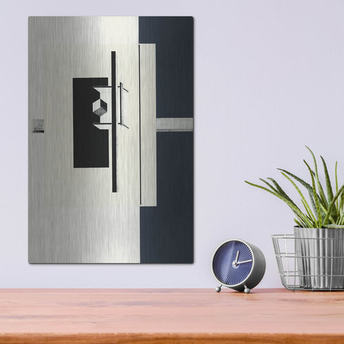 '1o Kestnermappe Proun' by El Lissitzky – Metal Wall Art, 12x16 room view