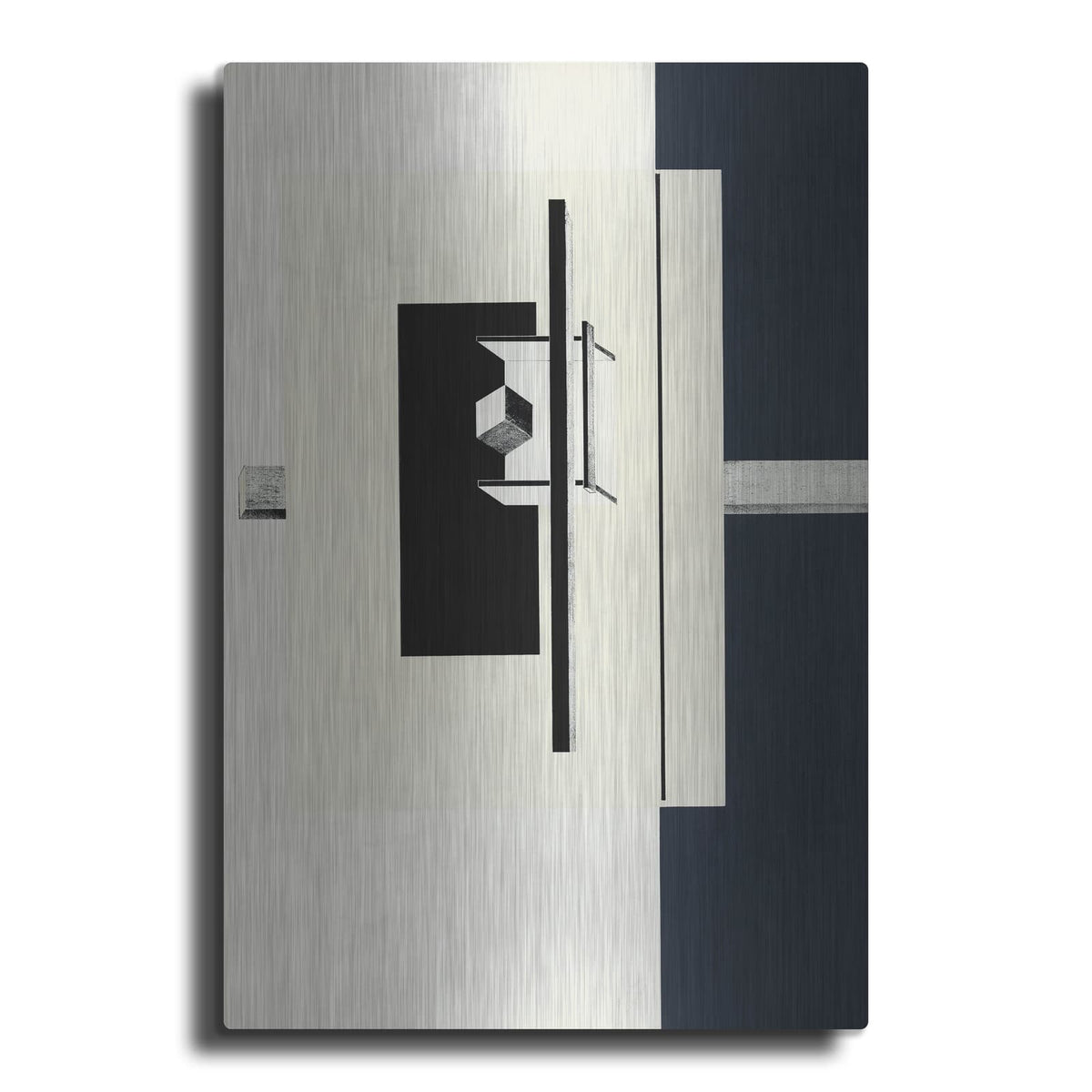 '1o Kestnermappe Proun' by El Lissitzky – Metal Wall Art