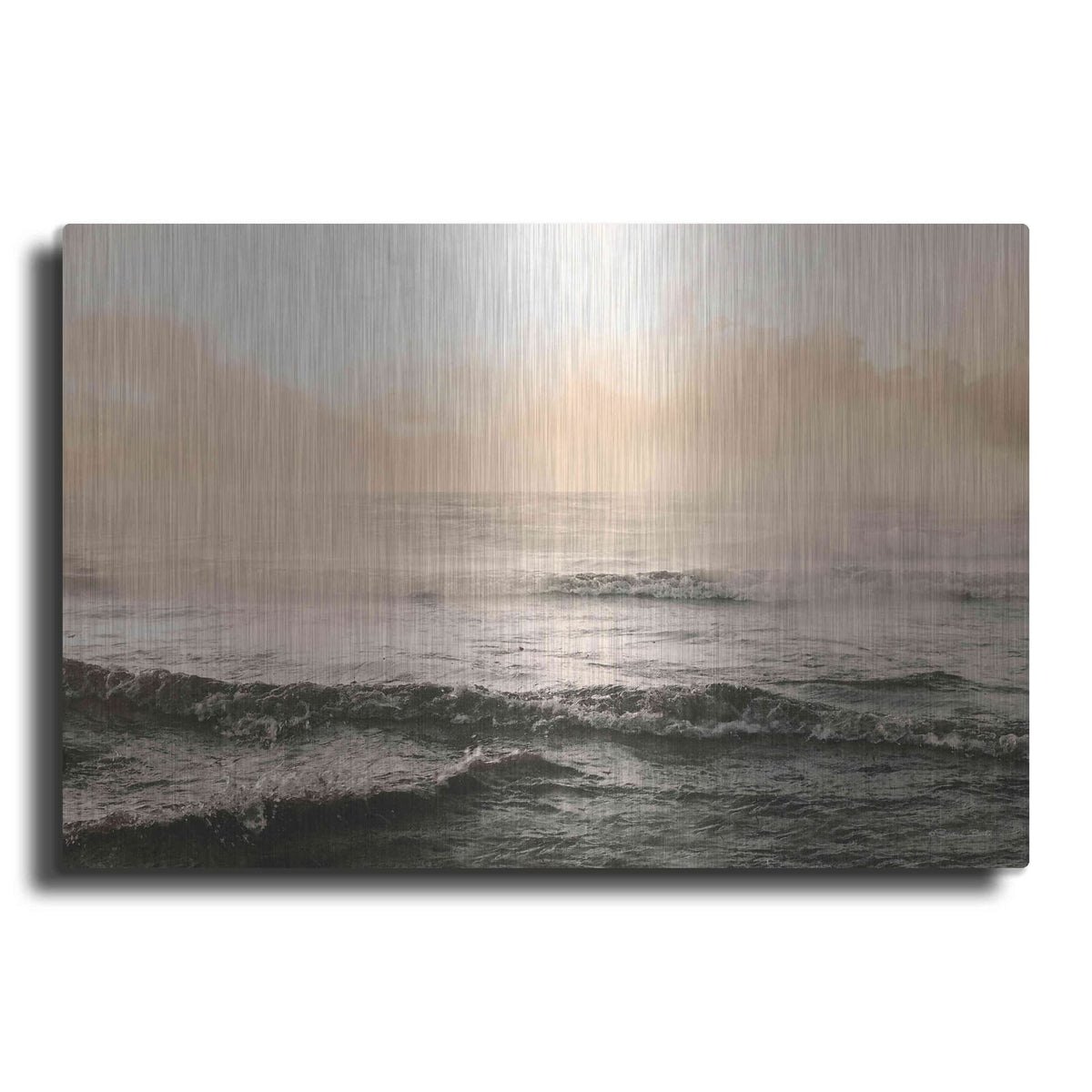'Moody Ocean' by Susan Ball – Metal Wall Art