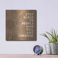 'Stay Close' by Susan Ball – Metal Wall Art, 12x12 room view