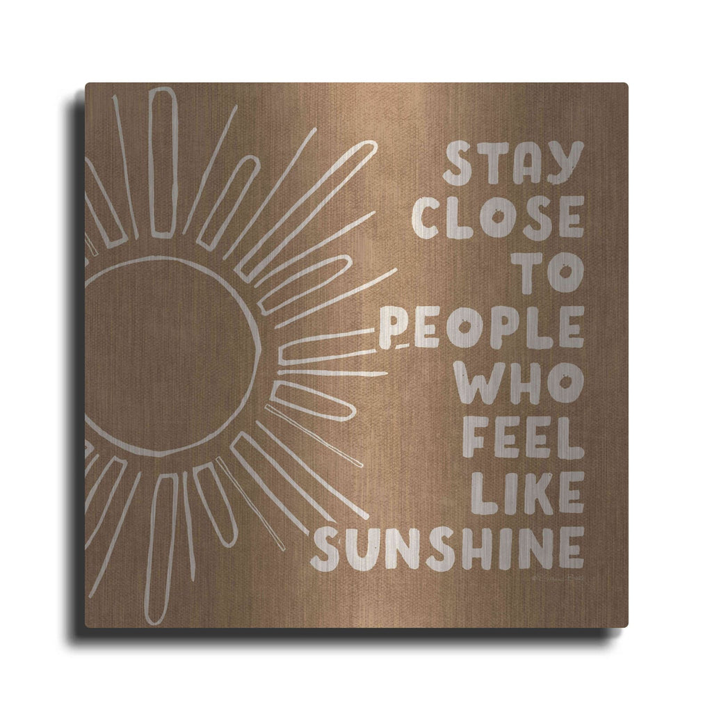 'Stay Close' by Susan Ball – Metal Wall Art