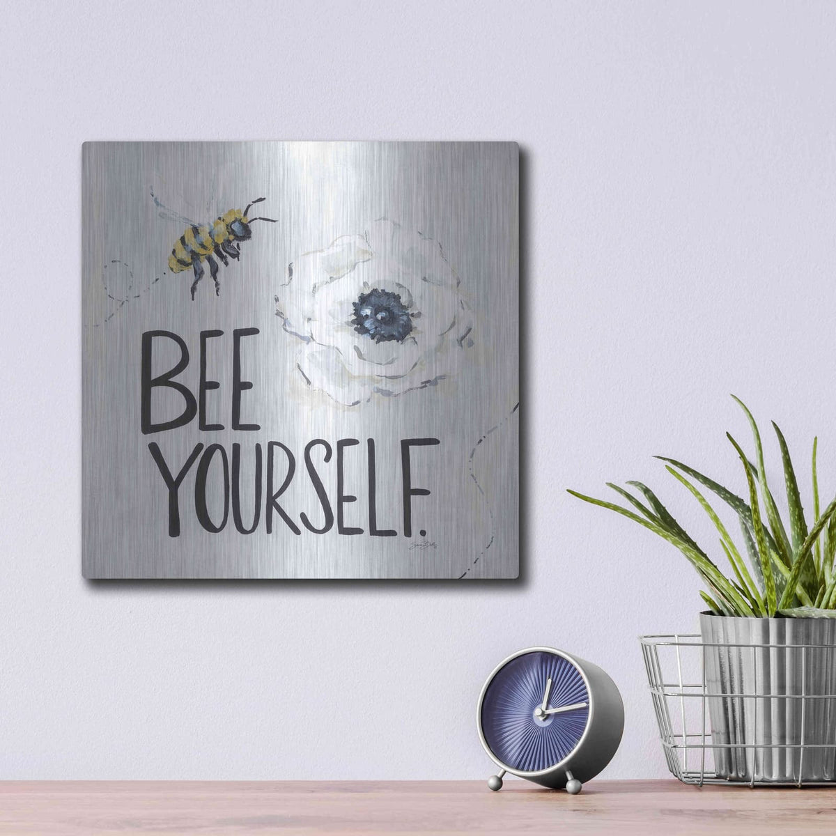 'Bake255cc' by Sara Baker – Metal Wall Art, 12x12 room view