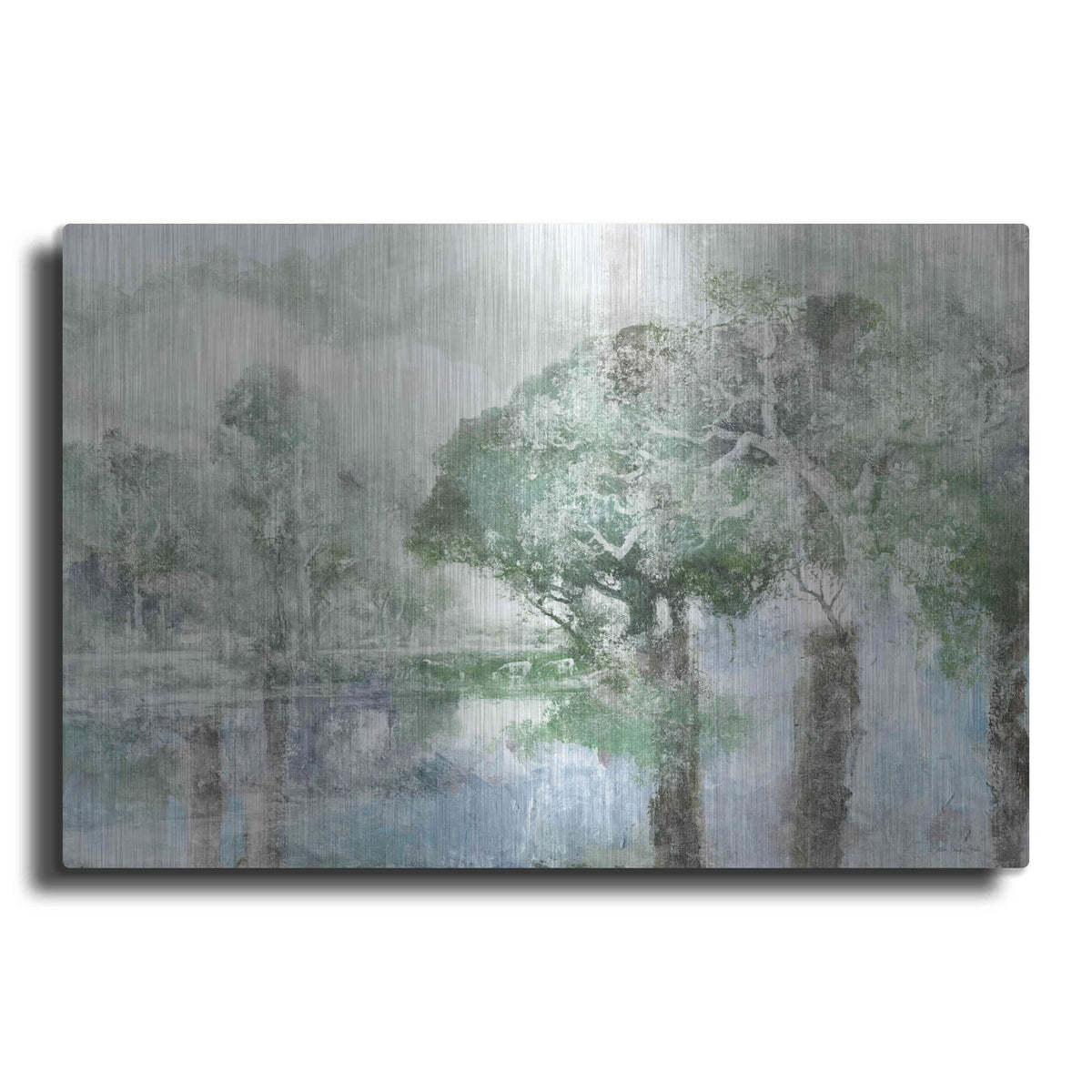 'Behind The Trees 1' by Stellar Design Studio – Metal Wall Art