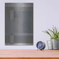 'Blocks I' by Stellar Design Studio – Metal Wall Art, 12x16 room view