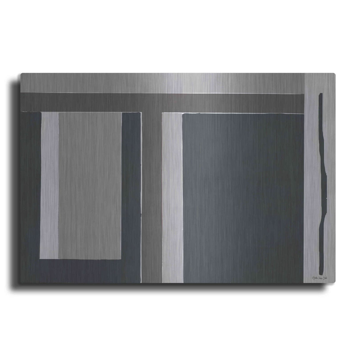 'Blocks II' by Stellar Design Studio – Metal Wall Art