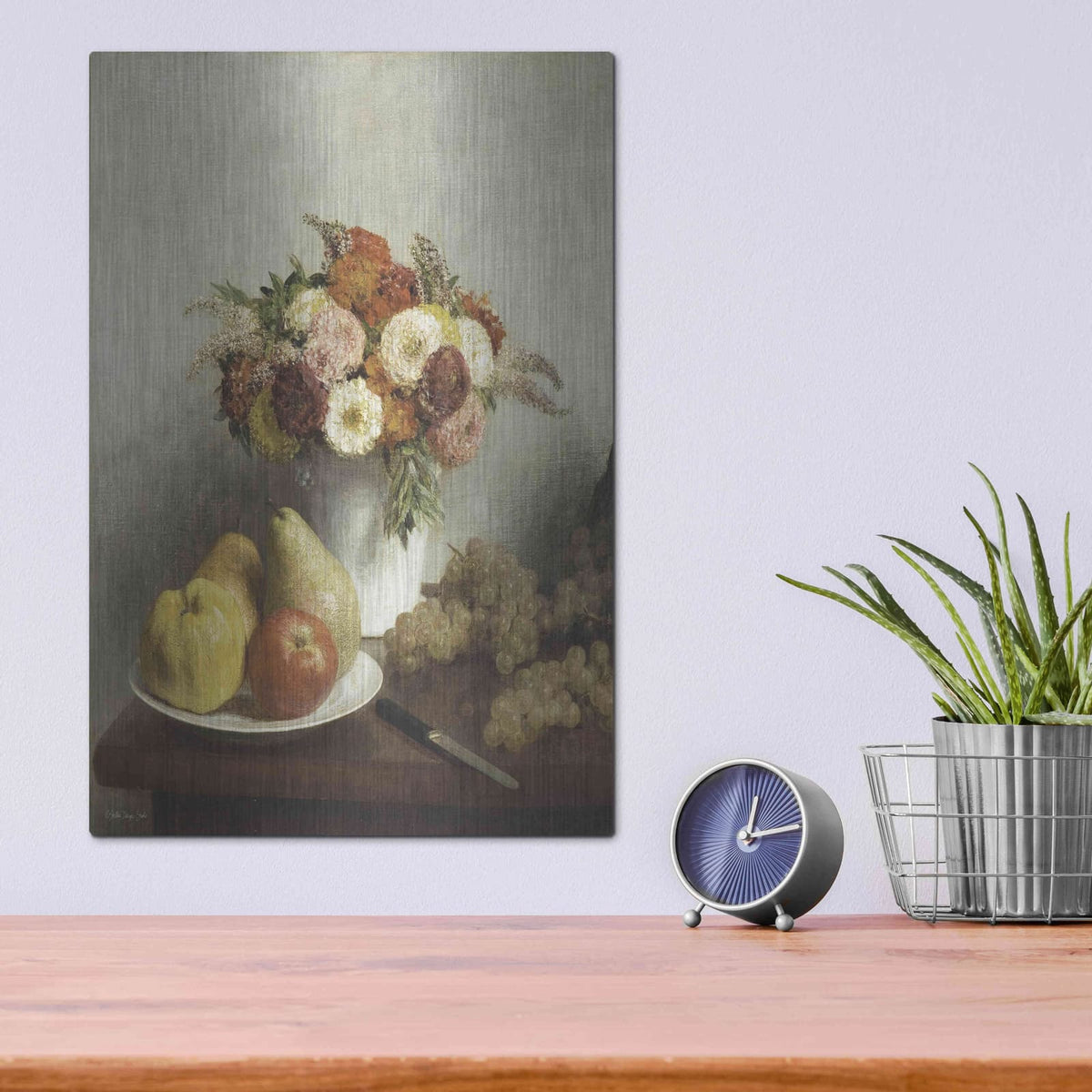 'Fruit Treat' by Stellar Design Studio – Metal Wall Art, 12x16 room view