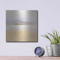 'Island Calm I' by Stellar Design Studio – Metal Wall Art, 12x12 room view