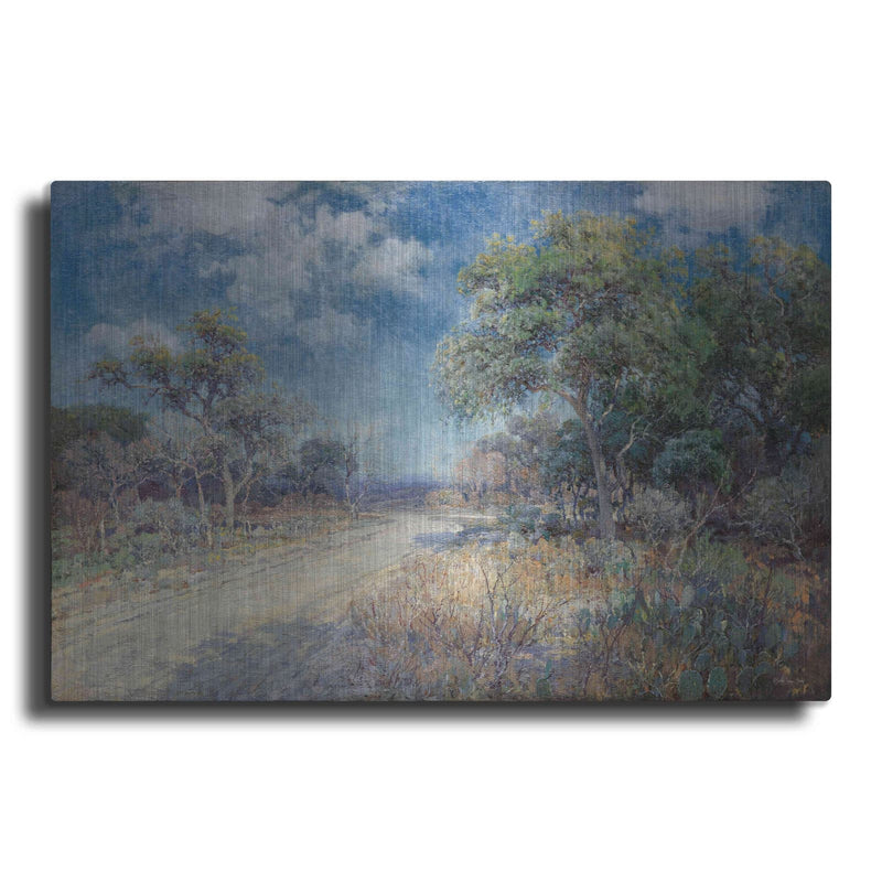 'Road To The Hills' by Stellar Design Studio – Metal Wall Art