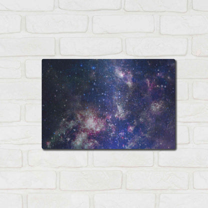 Luxe Metal Art 'Sublime Galaxy Crop' by Luxe Portfolio, Metal Wall Art,16x12