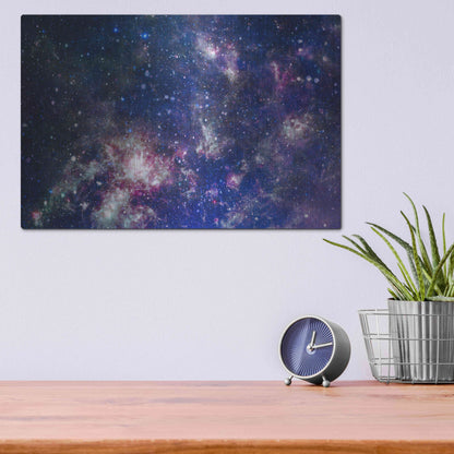 Luxe Metal Art 'Sublime Galaxy Crop' by Luxe Portfolio, Metal Wall Art,16x12