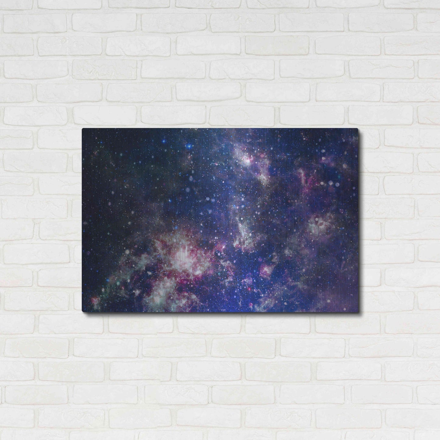Luxe Metal Art 'Sublime Galaxy Crop' by Luxe Portfolio, Metal Wall Art,36x24