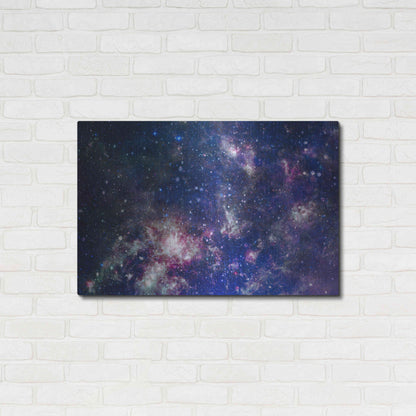 Luxe Metal Art 'Sublime Galaxy Crop' by Luxe Portfolio, Metal Wall Art,36x24