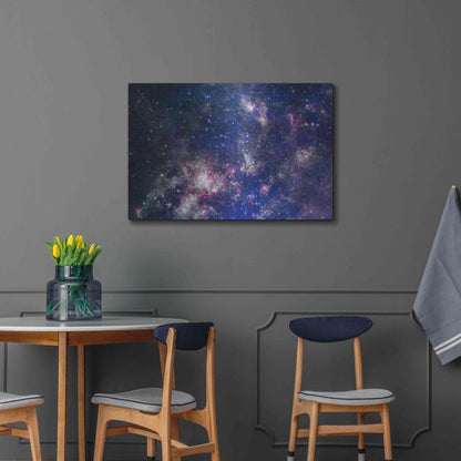Luxe Metal Art 'Sublime Galaxy Crop' by Luxe Portfolio, Metal Wall Art,36x24