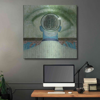 Luxe Metal Art 'Minds Eye' by Anthony Freda, Metal Wall Art,36x36