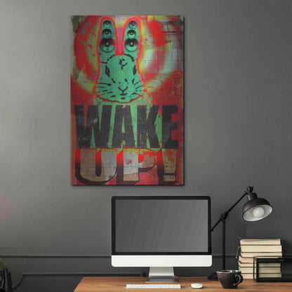 Luxe Metal Art 'Wake Up' by Anthony Freda, Metal Wall Art,24x36