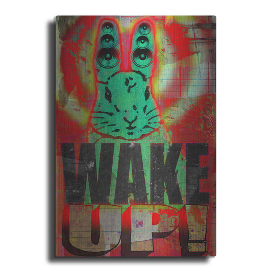 Luxe Metal Art 'Wake Up' by Anthony Freda, Metal Wall Art