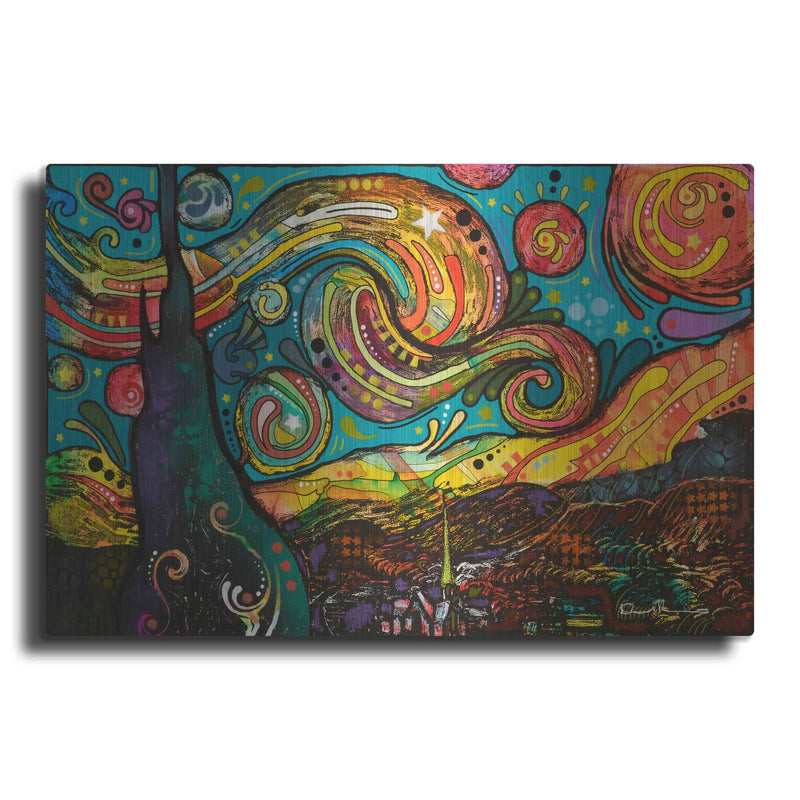 'Starry Night' by Dean Russo – Metal Wall Art