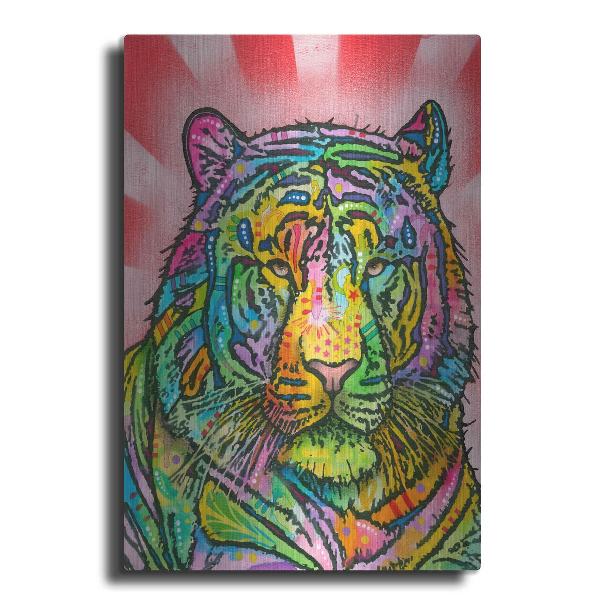 'Tiger 2' by Dean Russo – Metal Wall Art