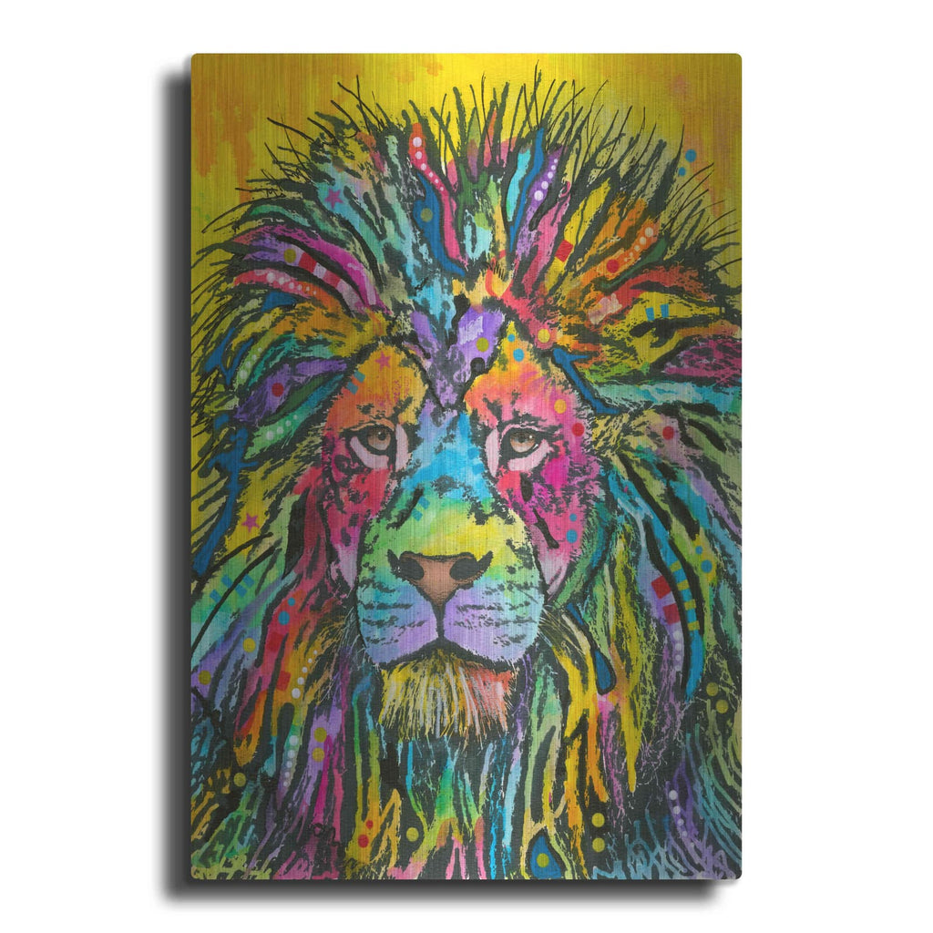 'Lion Good' by Dean Russo – Metal Wall Art