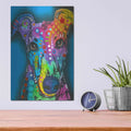 'What Ya Thinking Bout?' by Dean Russo – Metal Wall Art, 12x16 room view