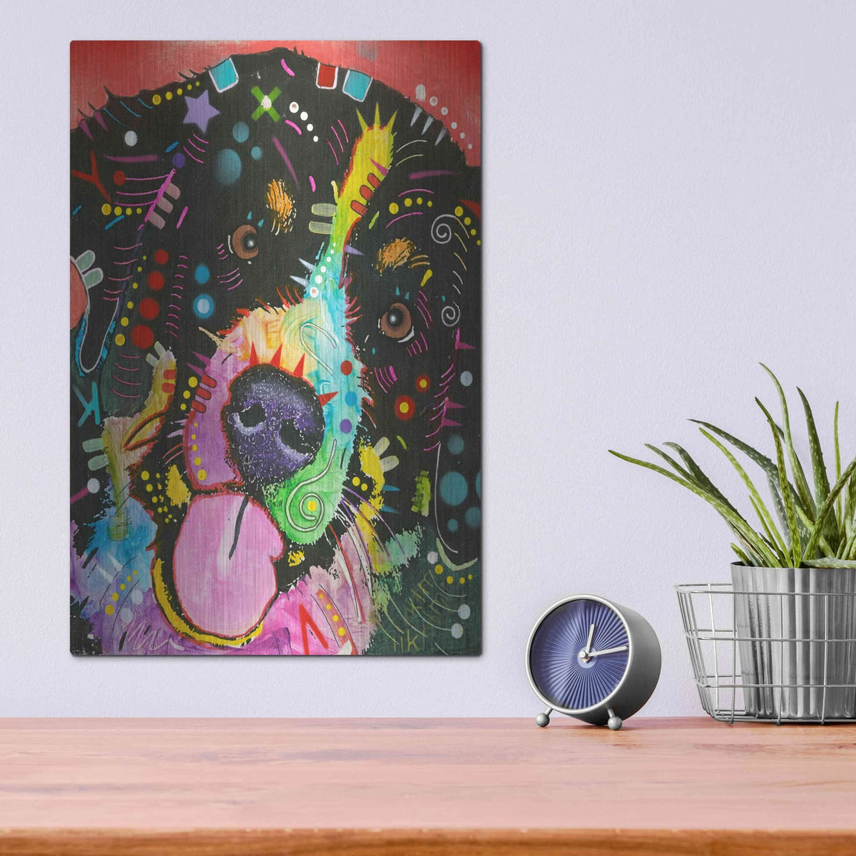 'Saint' by Dean Russo – Metal Wall Art, 12x16 room view