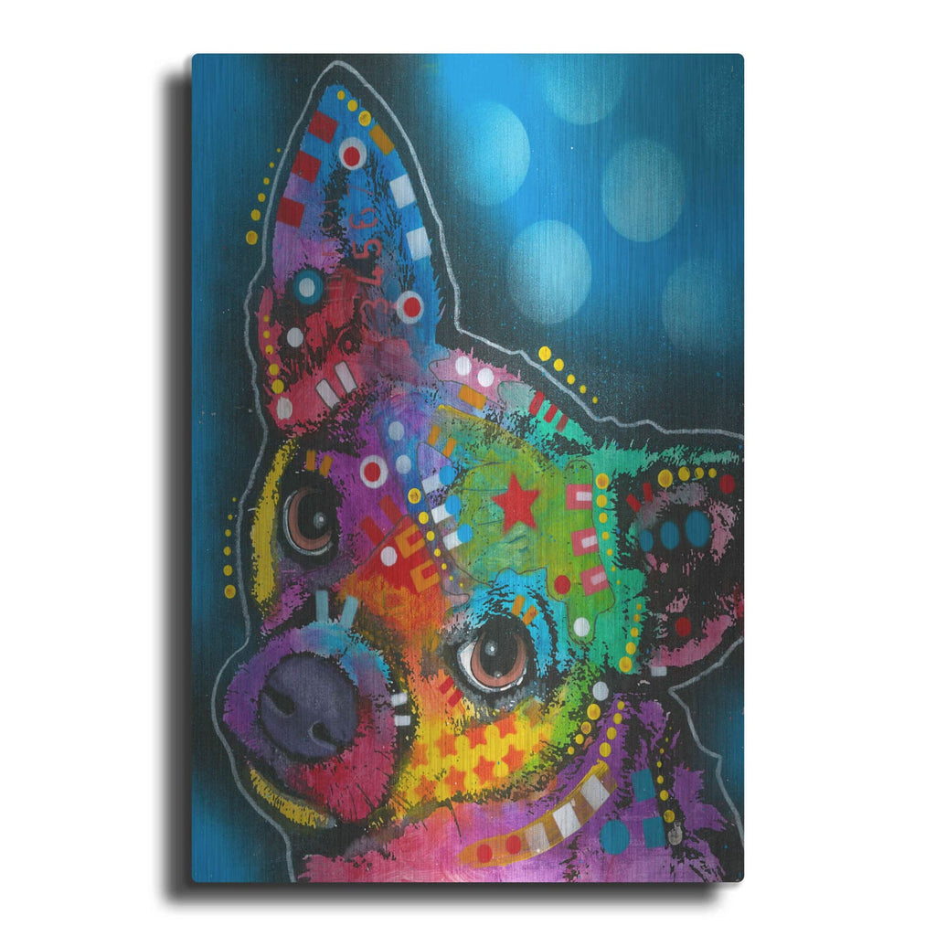 'Pop Chihuahua' by Dean Russo – Metal Wall Art