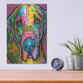 'Bloodhound' by Dean Russo – Metal Wall Art, 12x16 room view