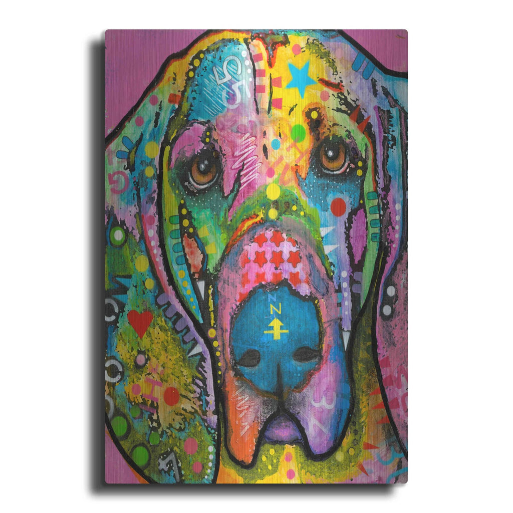 'Bloodhound' by Dean Russo – Metal Wall Art