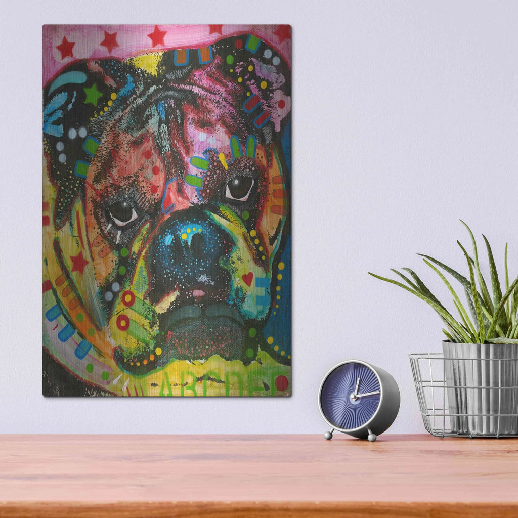 'Determined' by Dean Russo – Metal Wall Art, 12x16 room view