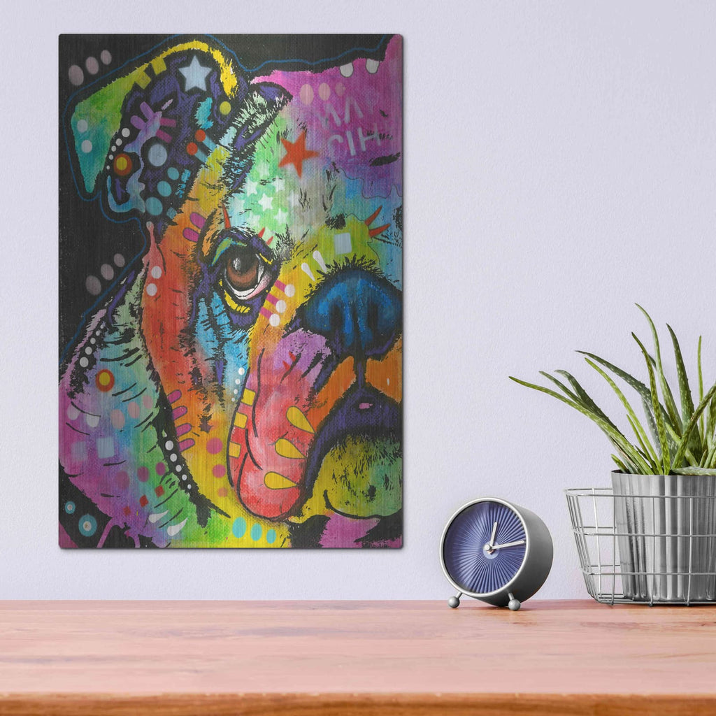 'What you lookin at' by Dean Russo – Metal Wall Art, 12x16 room view