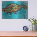 'Turtle' by Dean Russo – Metal Wall Art, 16x12 room view