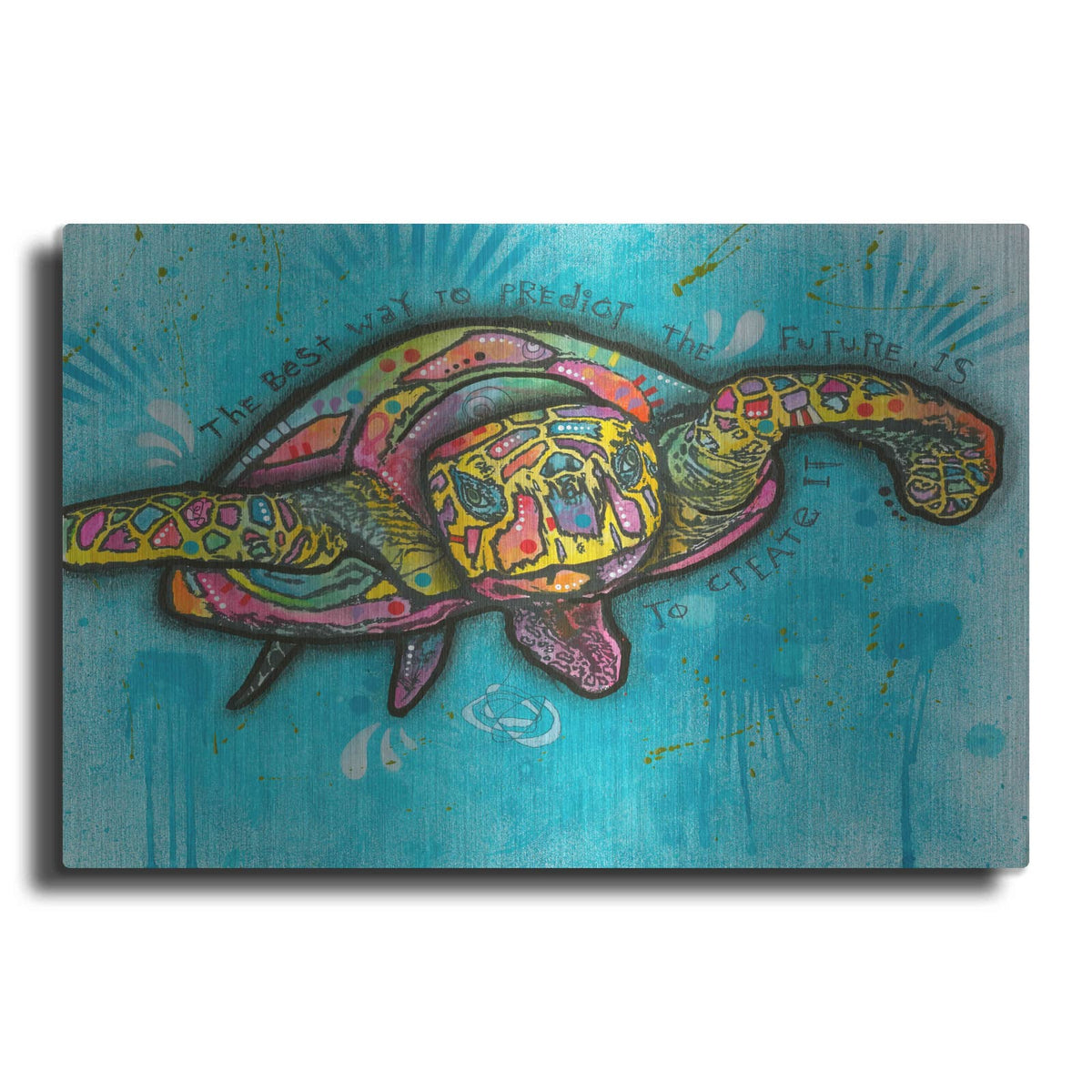 'Turtle' by Dean Russo – Metal Wall Art